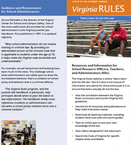 Virginia Rules brochure
